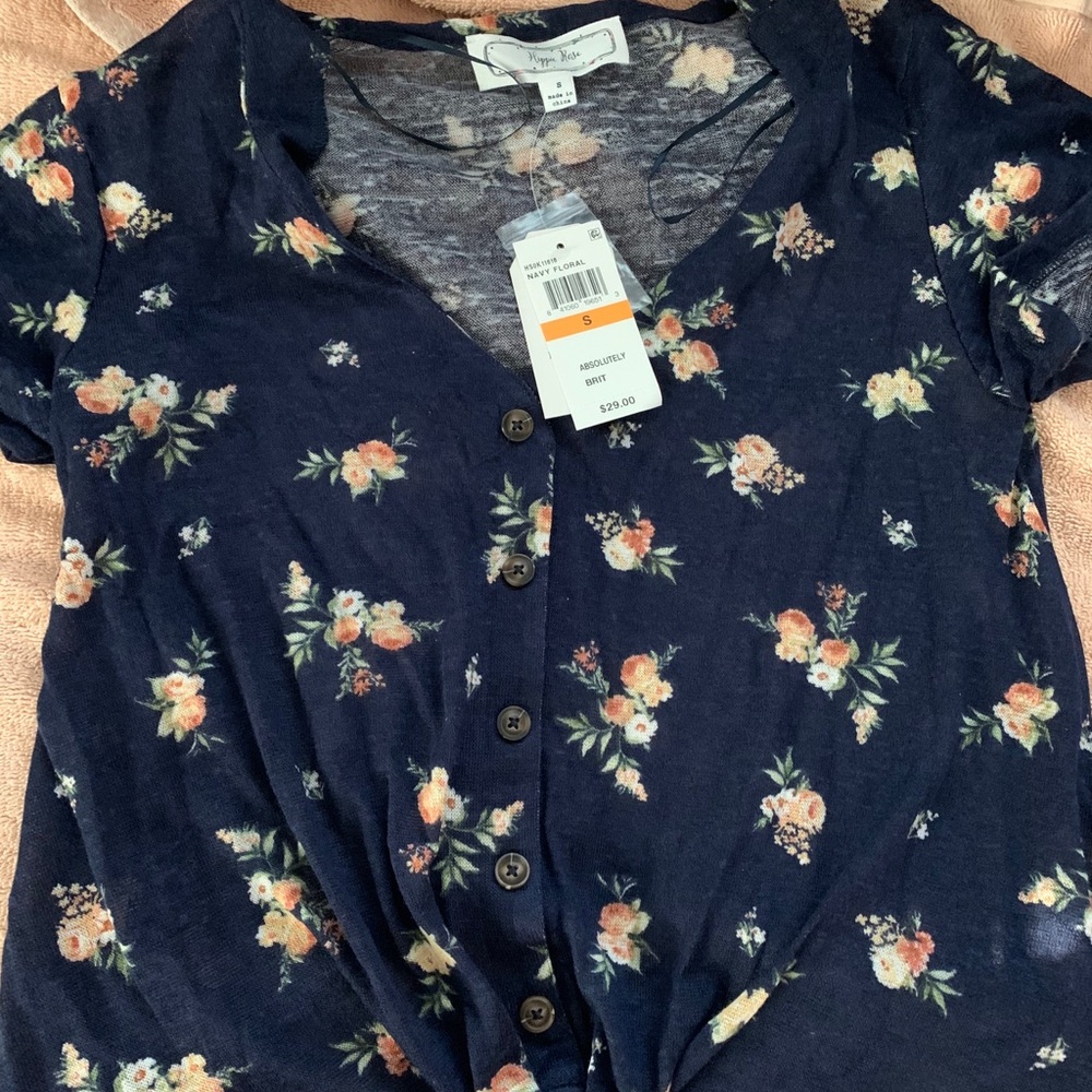 Brand new Hippie Rose Top